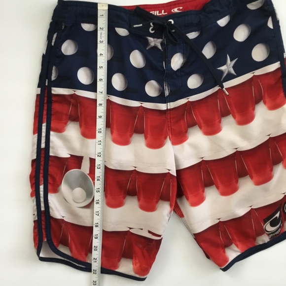 O’Neill Mens Board Shorts Beer Pong Size 34 - Picture 6 of 9